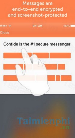 download confide cho iphone