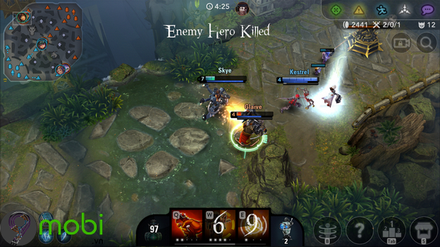 game hanh dong vainglory cho android iphone 